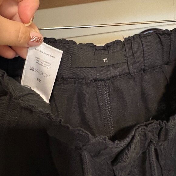 Joe’s Jeans Linen Drawstring Pants | Size XS | Black Effortless and chic - Picture 2 of 3